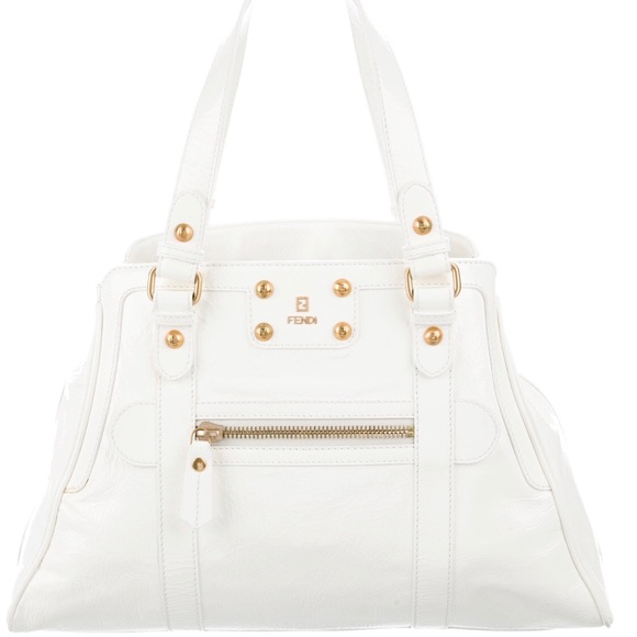 Fendi Handbags - Fendi Patent Leather de Jour Tote